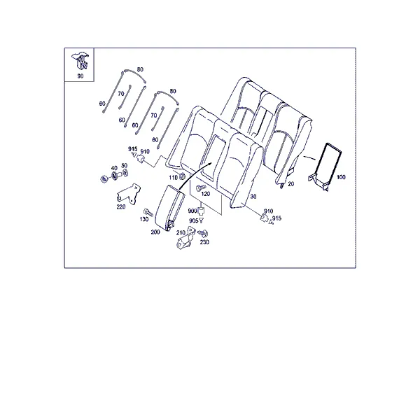 СПИНКА ЗАДНЯЯ