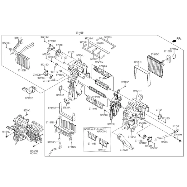 Климатическая установка - отопитель и вентилятор