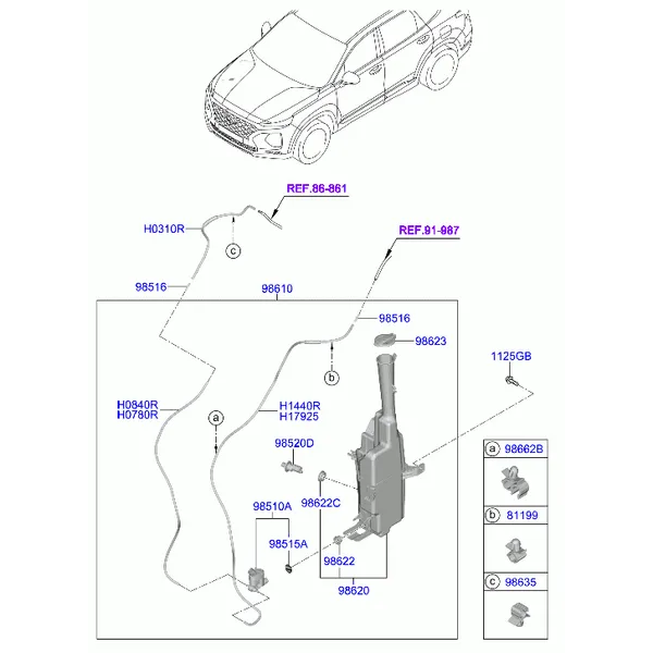 стеклоомыватель ветрового стекла