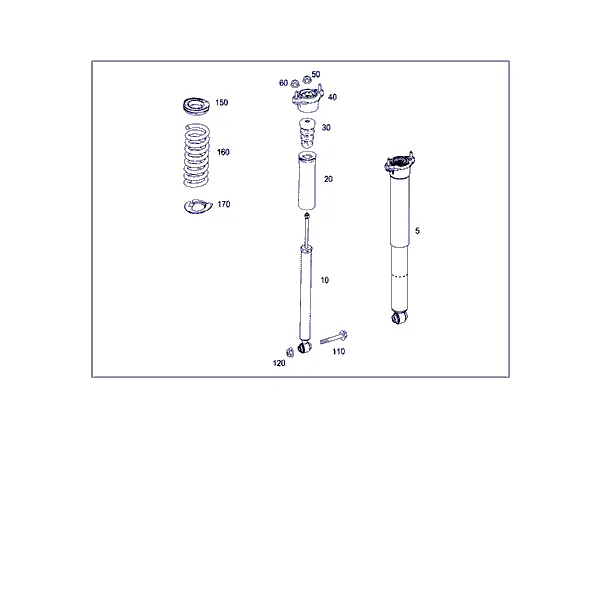АМОРТИЗ. СТОЙКА ЗАДНЯЯ И ЕЁ КРЕПЛЕНИЕ N