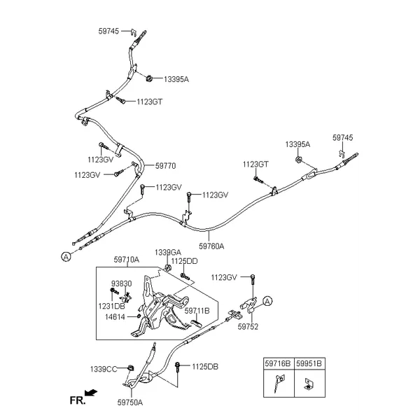 система стояночного тормоза