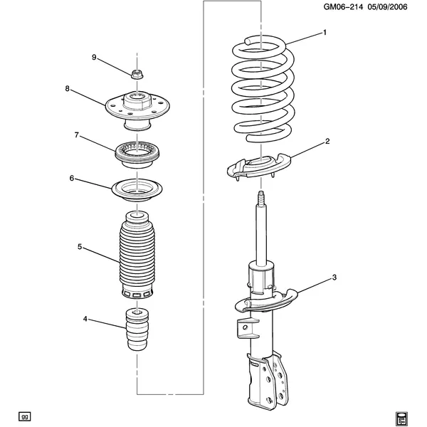STRUT ASM/FRONT