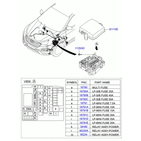 проводка передняя
