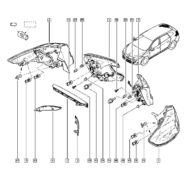 Габаритный огонь