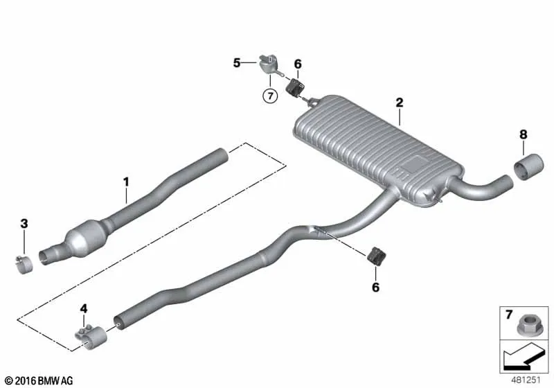 Система выпуска ОГ Зд