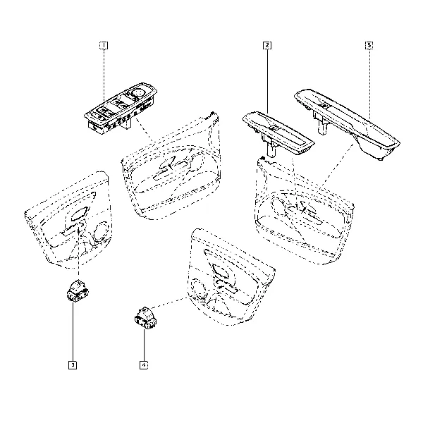 Замок зажигания - Выключатель