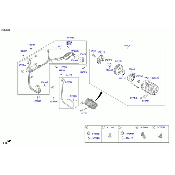 Трубопровод хладагента кондиционера