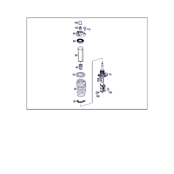 АМОРТИЗ. СТОЙКА ПЕРЕДНЯЯ И ЕЁ КРЕПЛЕНИЕ