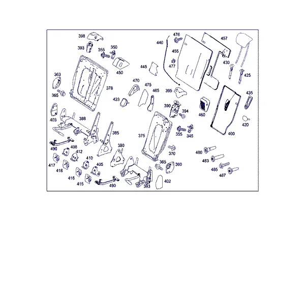 ЗАДНЯЯ СПИНКА ОТКИДНАЯ