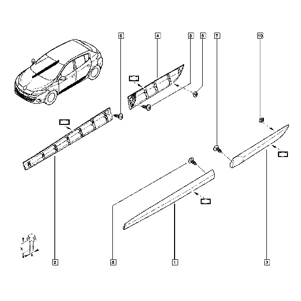 Декоративные колпаки/дополнение к кузову для лучшей обтекаемости