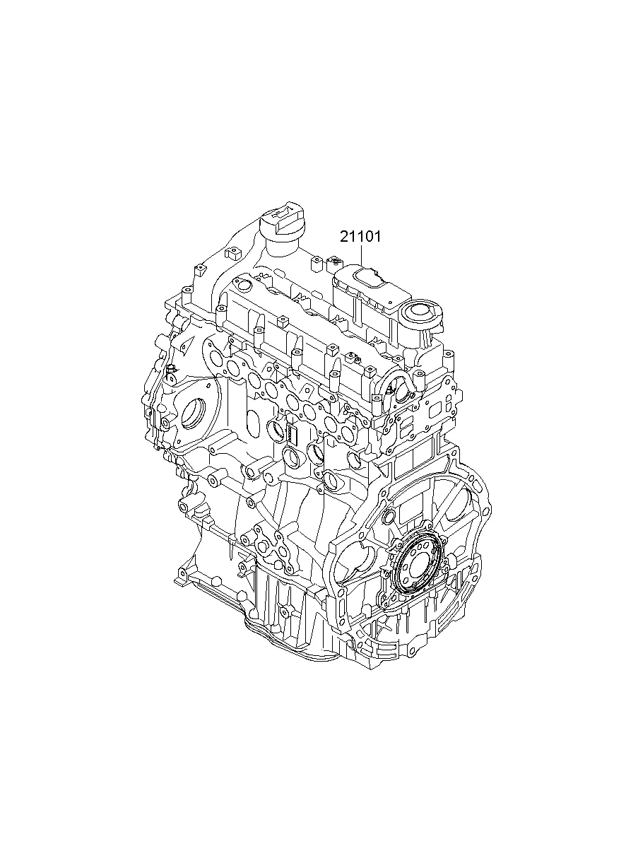 SUB ENGINE ASSY
