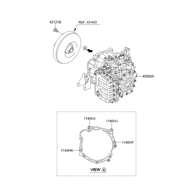TRANSAXLE ASSY - AUTOMATIC