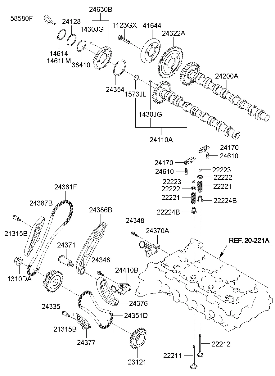 CAMSHAFT & VALVE
