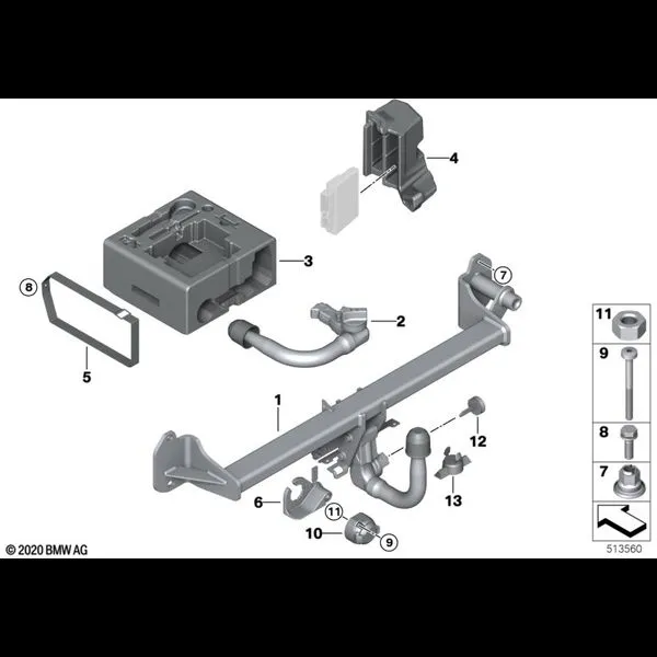 Тягово-сцепное устройство съемное