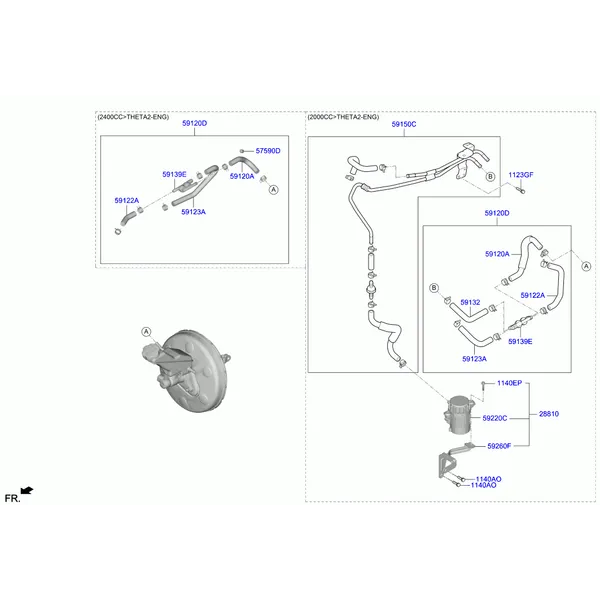 BRAKE MASTER CYLINDER & BOOSTER