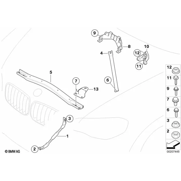 Элемент усиления кузова