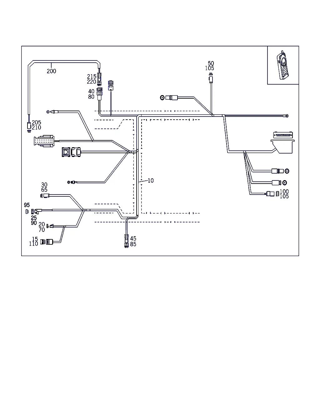 ЖГУТ ПРОВОДКИ АВТОТЕЛЕФОНА
