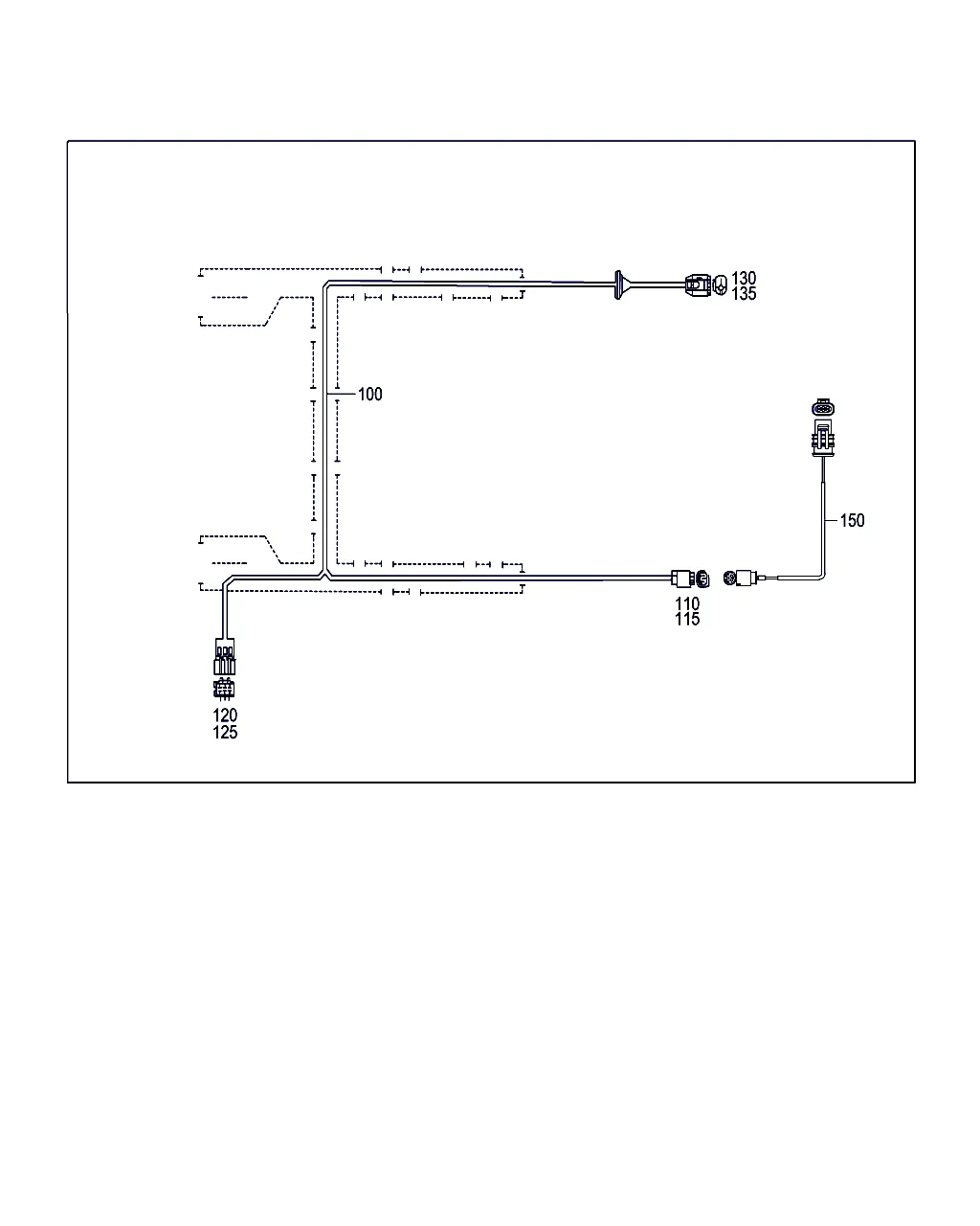 ЖГУТ ПРОВОДКИ УГОЛЬН. ФИЛЬТРА / ДАТЧИКА ДАВЛЕНИЯ В ТОПЛИВНОМ БАКЕ