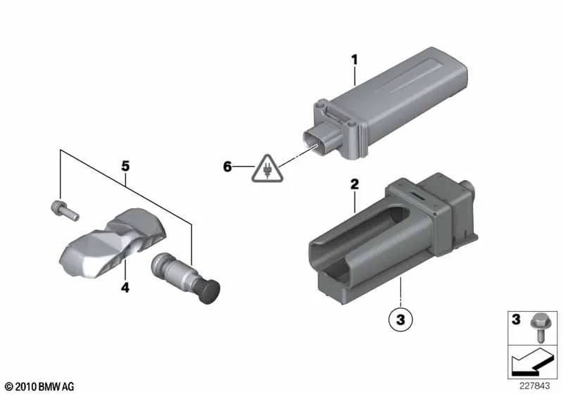 ЭБУ сист.контроля давления в шинах (RDC)