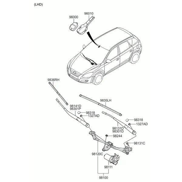стеклоочиститель ветрового стекла