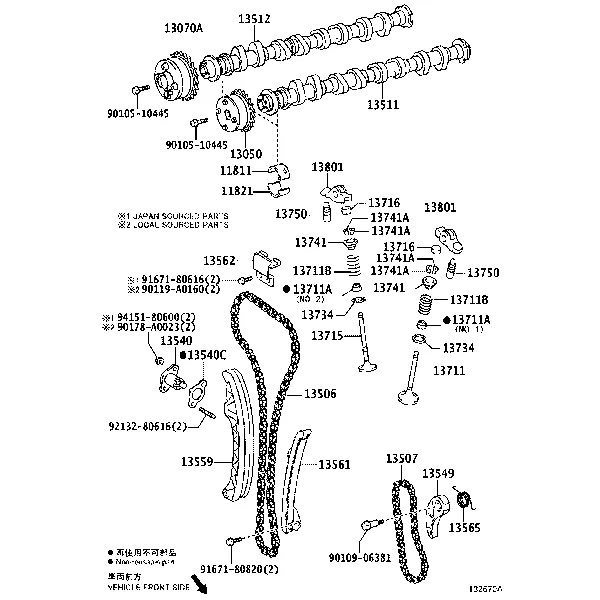 CAMSHAFT & VALVE