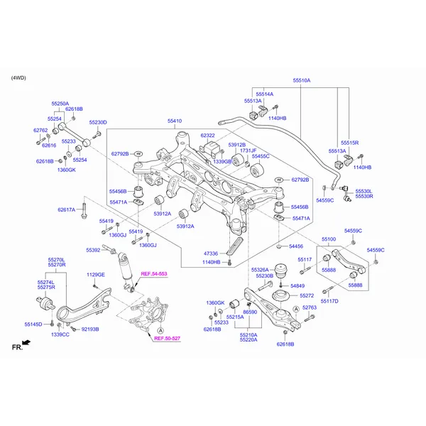 Рычаг задней подвески