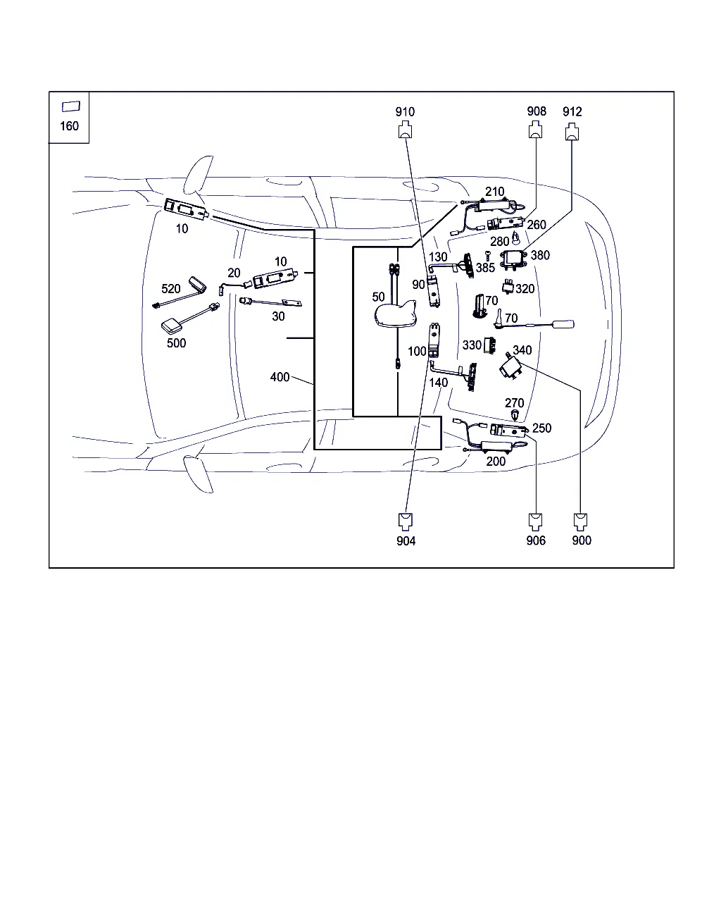 АНТЕННА, УСИЛИТЕЛЬ АНТЕННЫ И ЖГУТЫ ЭЛЕКТРОПРОВОДКИ