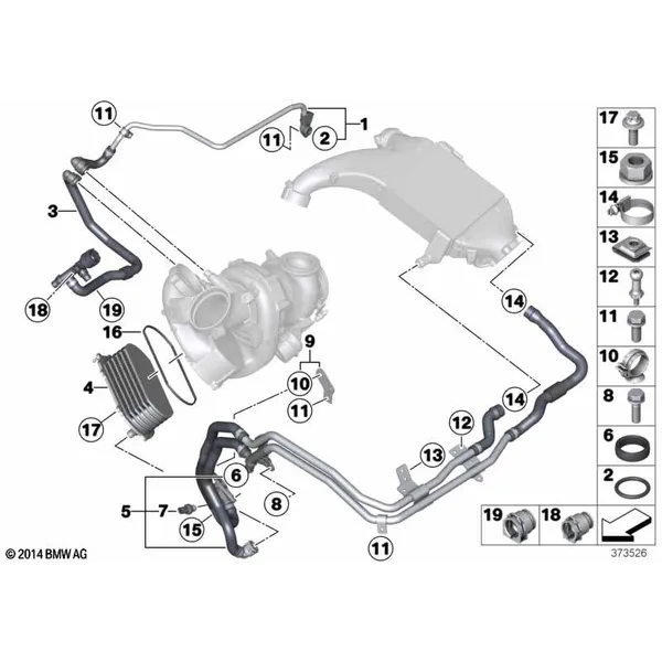 Сист.охлажд.турбонагн./наддув.воздух
