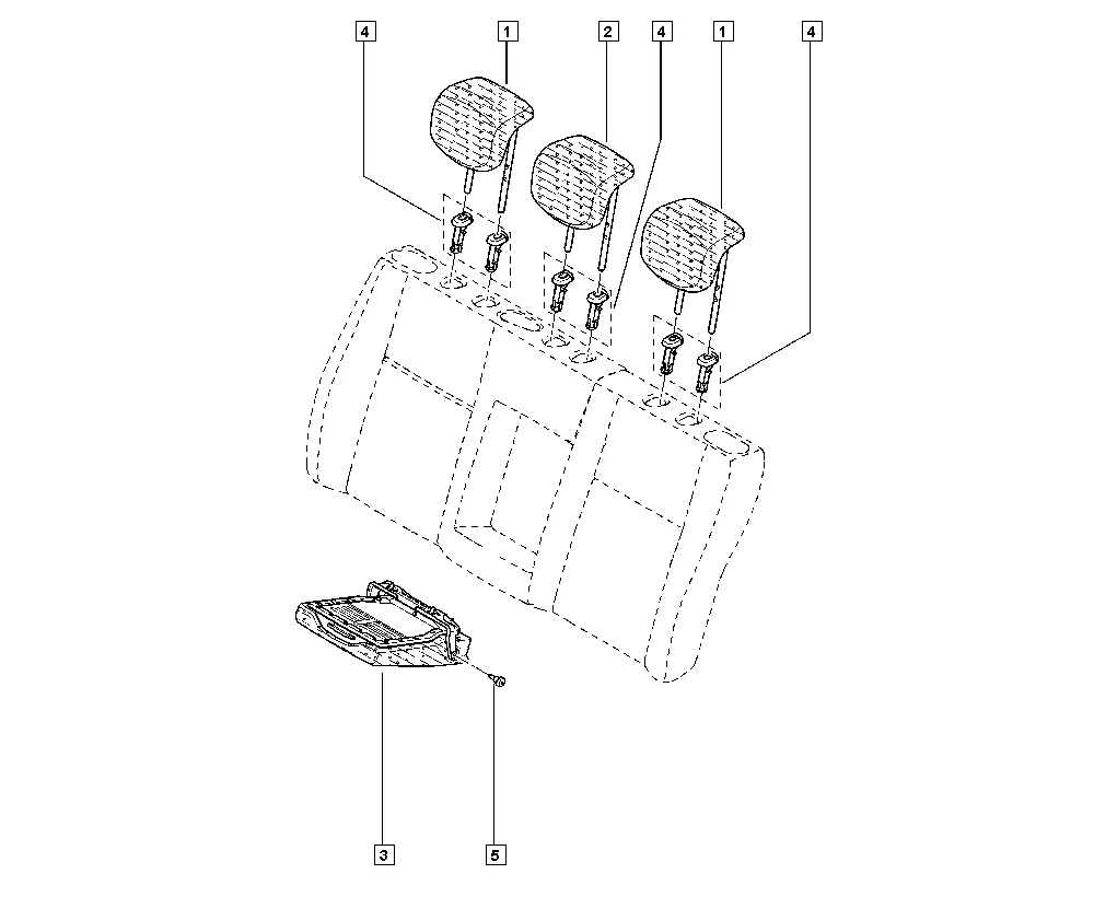 Обивка сиденья