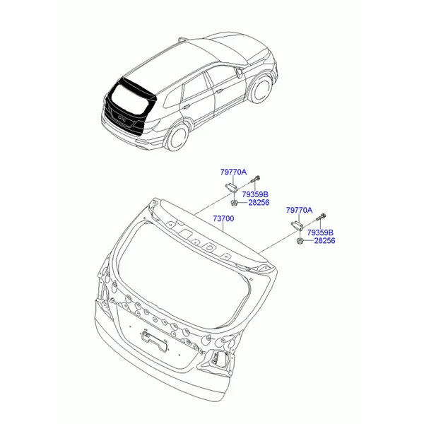дверь багажника