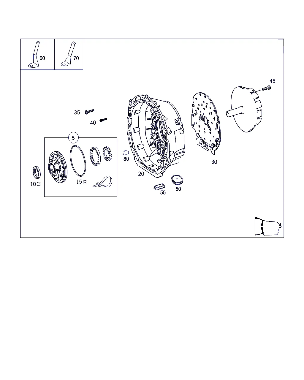 КАРТЕР ГИДРОТРАНСФОРМАТОРА, МАСЛ. НАСОС