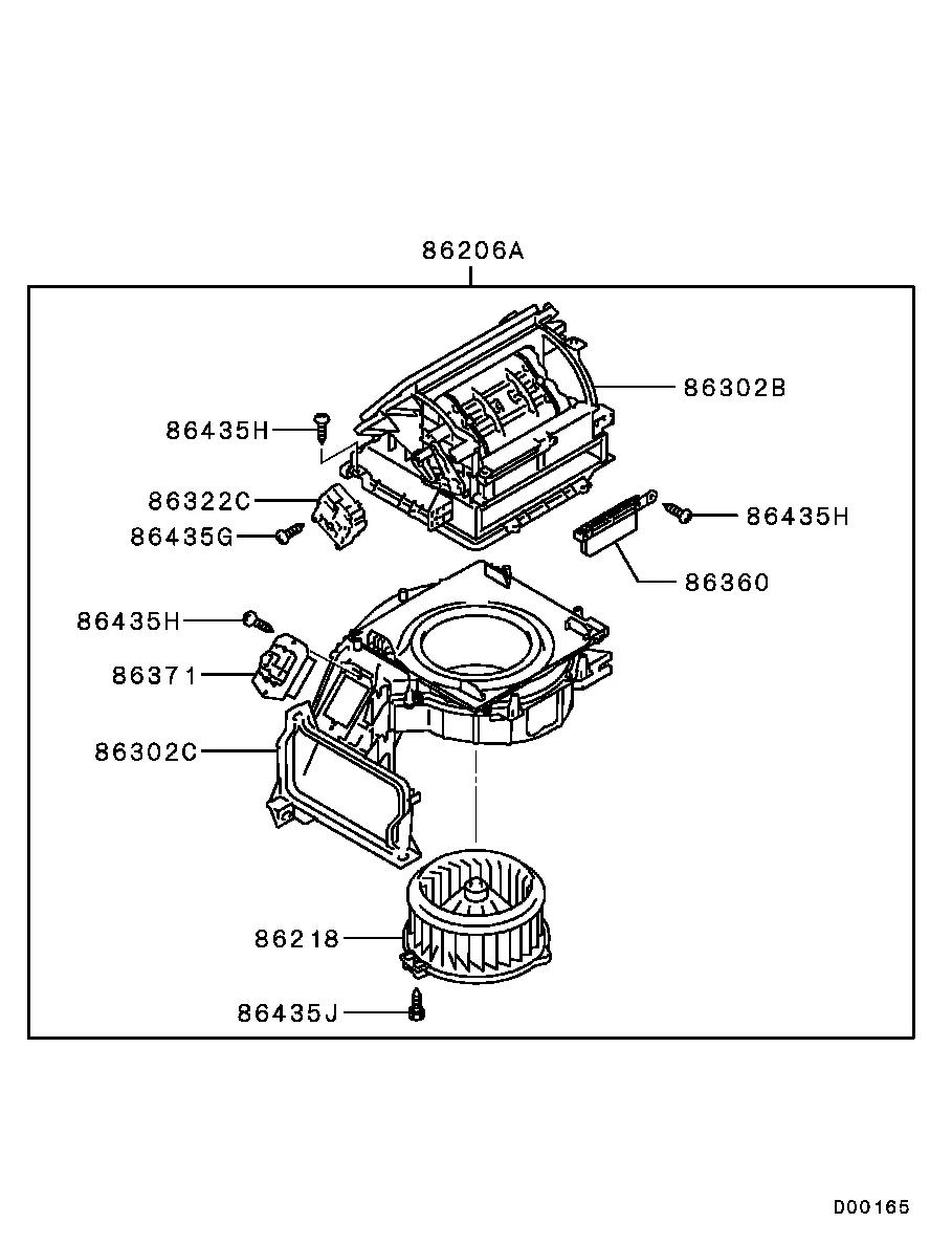 ОТОПЛ., КОНДИЦ. И ВЕНТИЛЯЦИЯ - ОТОПИТЕЛЬ И ТРУБКИ