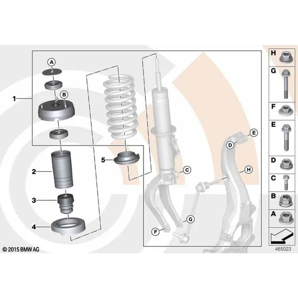 Ремкомплект опорного подшипника