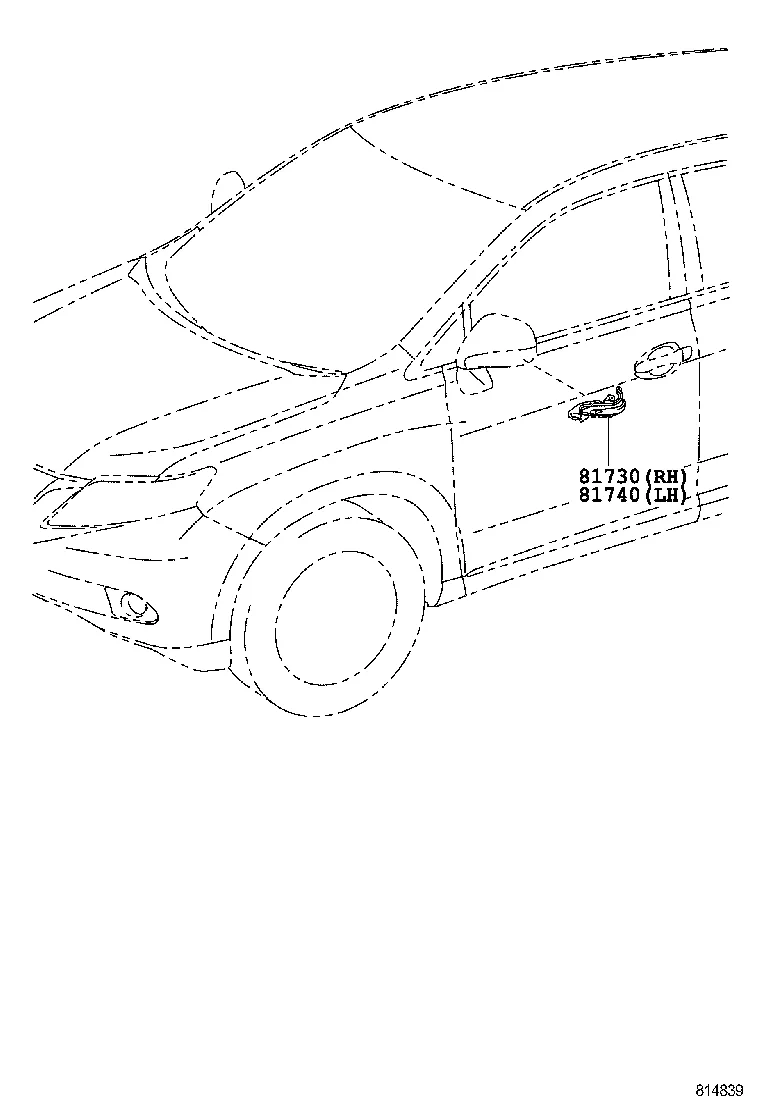 SIDE TURN SIGNAL LAMP & OUTER MIRROR LAMP