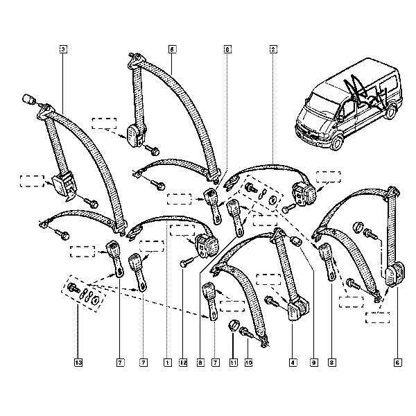 Ремни безопасности