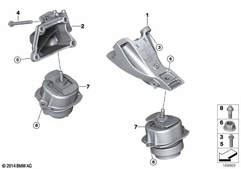 Подвеска двигателя