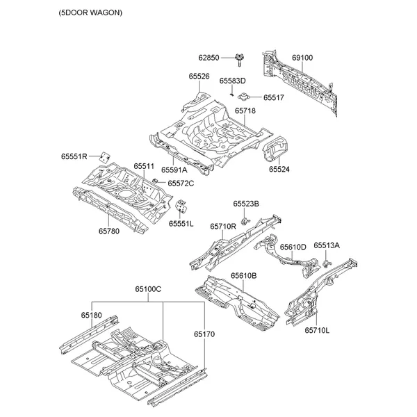 панель пола