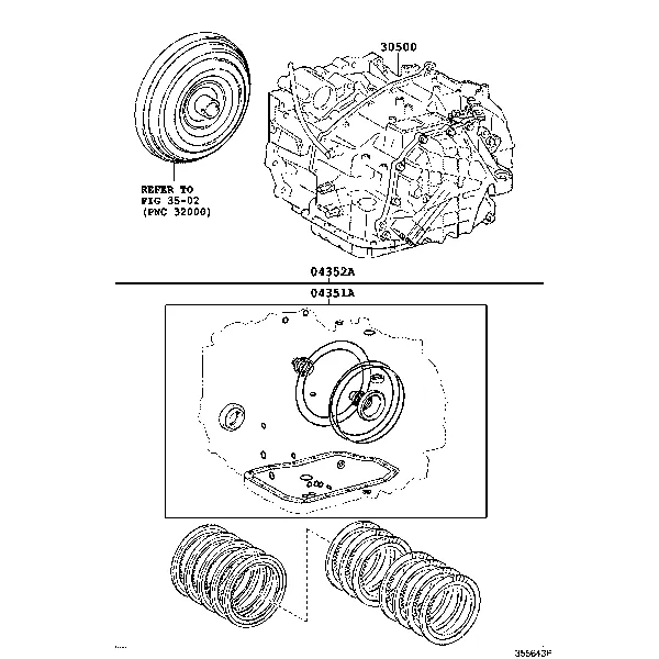 TRANSAXLE OR TRANSMISSION ASSY & GASKET KIT (ATM)