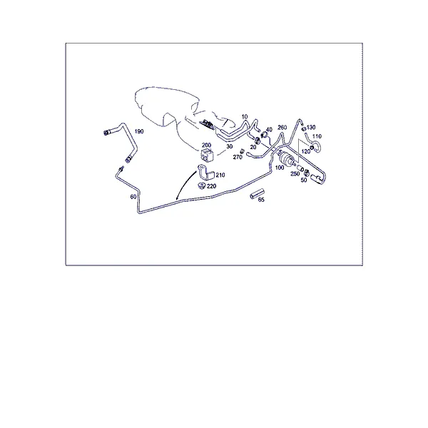 ТОПЛИВОПРОВОДЫ, А/М С БЕНЗ. ДВИГАТЕЛЯМИ