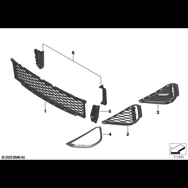 Облицовка M, декор.элементы Пд