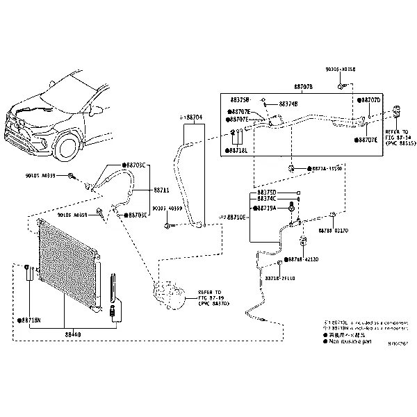 HEATING & AIR CONDITIONING - COOLER PIPING