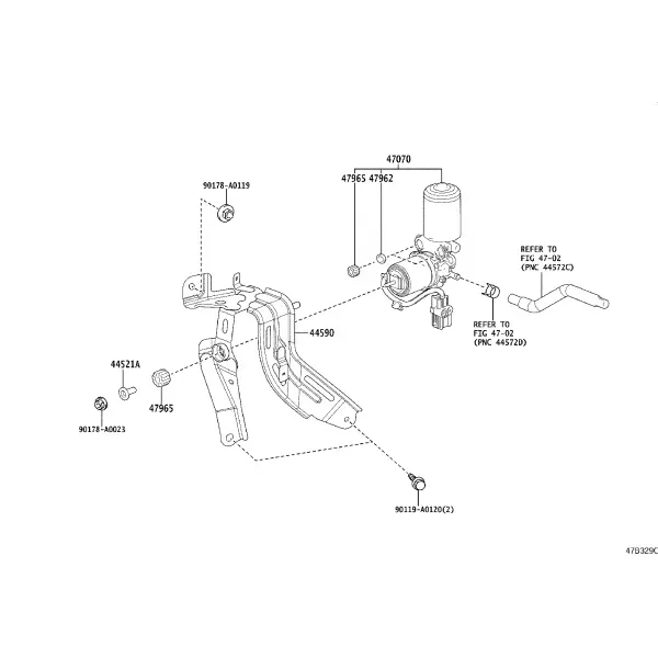 BRAKE TUBE & CLAMP
