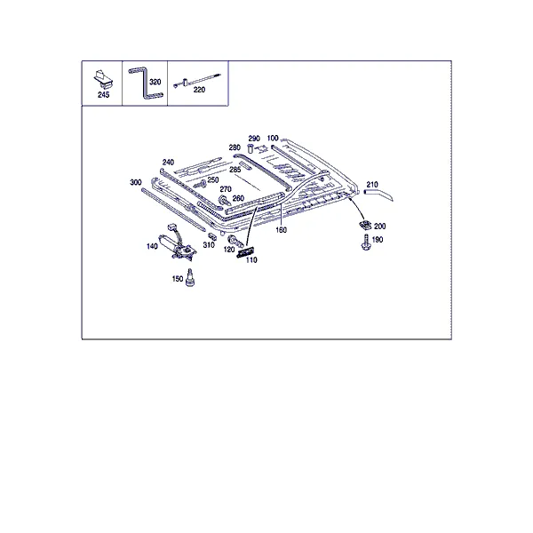 РАМА ПОДЪЁМНО-СДВИЖН.ЛЮКА
