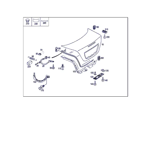 КРЫШКА БАГАЖНИКА