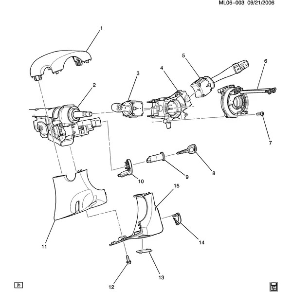 STEERING COLUMN PART 2 COVERS & SWITCHES
