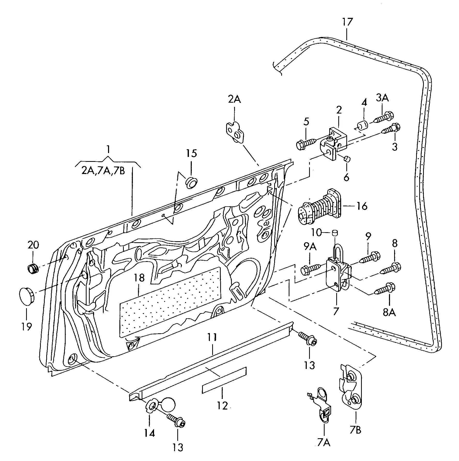 Двери Уплотнитель двери