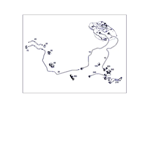 ТОПЛИВОПРОВОДЫ, А/М С БЕНЗ. ДВИГАТЕЛЯМИ