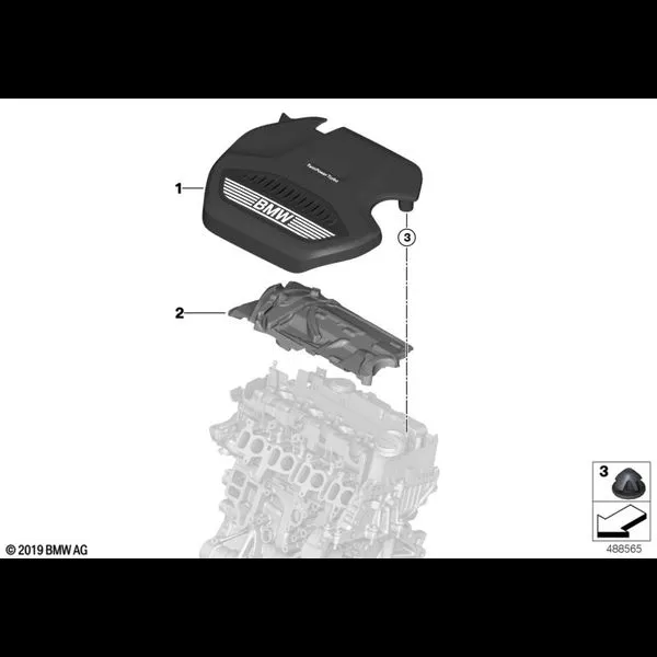 Звукоизоляционный кожух двигателя