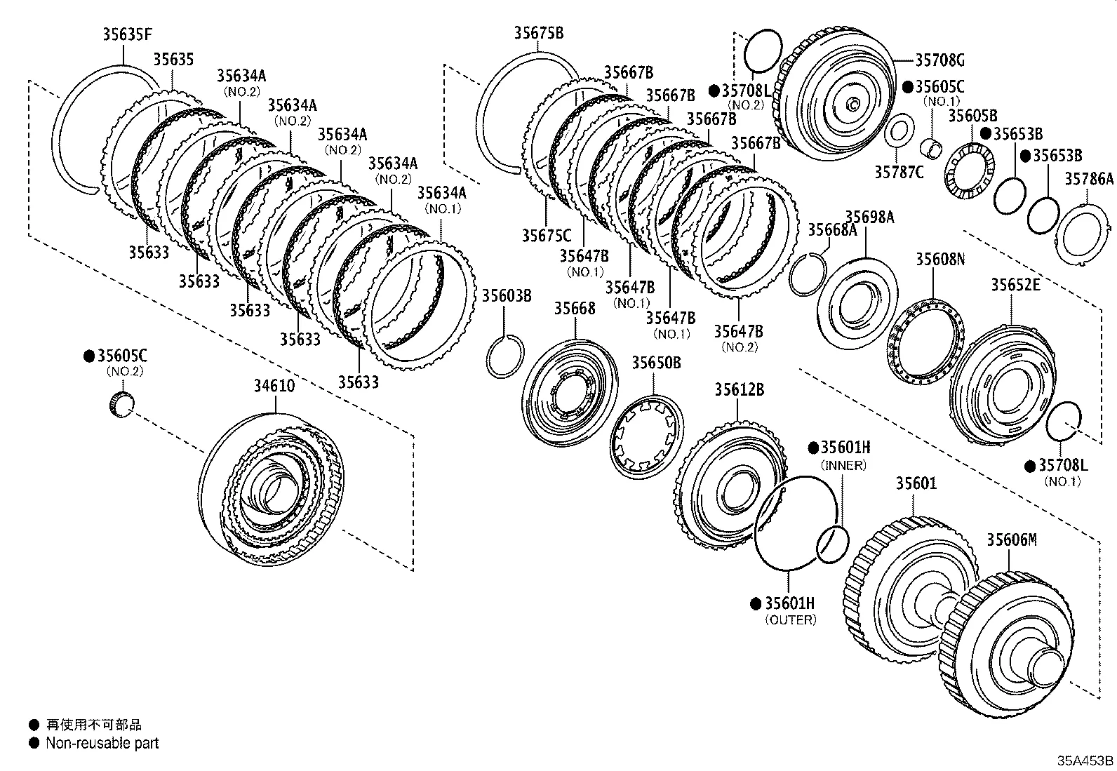 BRAKE BAND & MULTIPLE DISC CLUTCH (ATM)