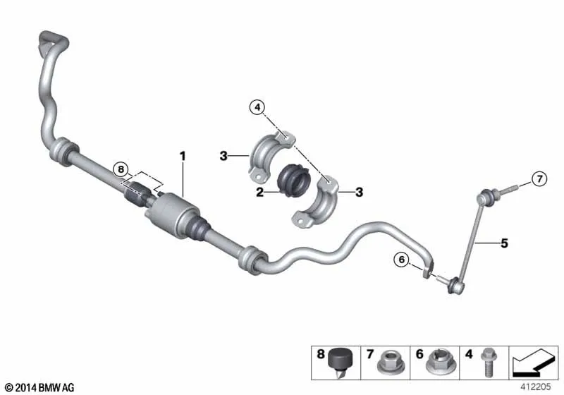 Передний активный стабилизатор Dynamic Drive
